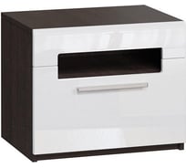 Тумба ТриЯ Фьюжн ТД-260.03.01 белый глянец, венге линум 98642