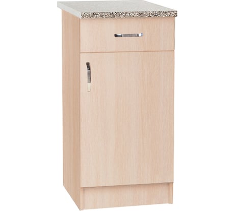 Рабочий стол SANTREK ширина 40 см цвет дуб млечный 1 ящик стол гранит ЛДСП 52954