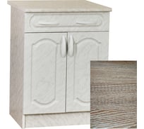 Рабочий стол SANTREK ширина 60 см Ель 2 двери + 1 ящик фасад МДФ, столешница цвет сахара 64203