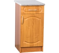 Рабочий стол SANTREK ширина 40 см ольха 1 ящик фасад МДФ столешница цвет гранит 23159