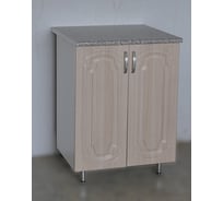 Рабочий стол SANTREK ширина 80 см дуб светлый глянец фасад МДФ столешница цвет гранит 53700