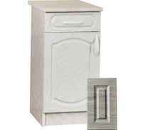 Рабочий стол SANTREK ширина 40 см Турин 1 дверь фасад МДФ, столешница цвет сахара 64274