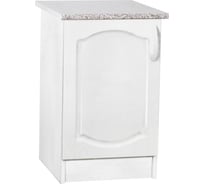 Рабочий стол SANTREK ширина 40 см ясень белый 1 дверь фасад МДФ, столешница цвет дуб вотан 282736