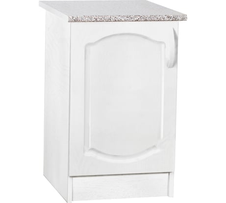 Рабочий стол SANTREK ширина 40 см ясень белый 1 дверь фасад МДФ, столешница цвет дуб вотан 282736