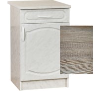 Рабочий стол SANTREK ширина 50 см Ель 1 дверь + 1 ящик фасад МДФ, столешница цвет сахара 64201