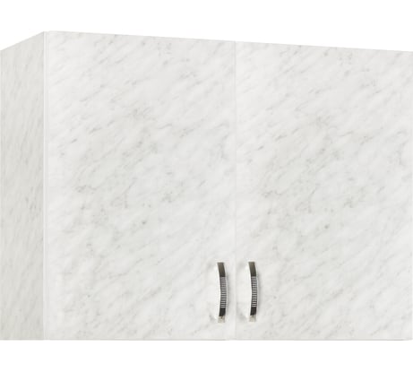 Шкаф для посуды SANTREK ширина 80 см цвет карара с сушкой ЛДСП 12497