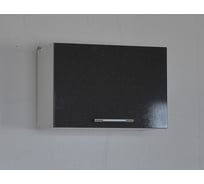 Шкаф-хлебница SANTREK ширина 50 см черный металлик фасад МДФ 58654