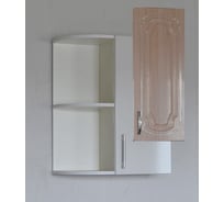 Торцевой шкаф SANTREK дуб светлый глянец фасад МДФ 300x550 мм 106422