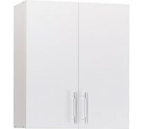 Шкаф для посуды SANTREK ширина 80 см белый металлик с сушкой фасад МДФ 47986