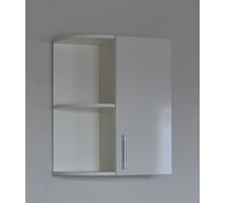 Торцевой шкаф SANTREK белый металлик фасад МДФ 300x550 мм 59090