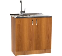 Тумба SANTREK 80х60, цвет ольха, 2 дверцы, ЛДСП 12856