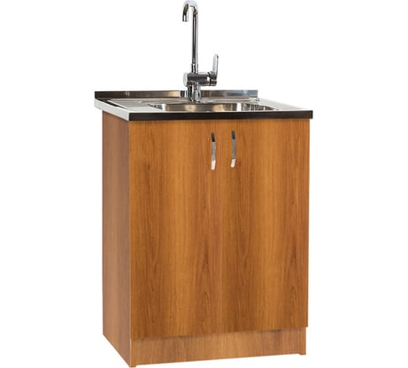 Тумба SANTREK 60х60, цвет ольха, 2 дверцы, ЛДСП 12854