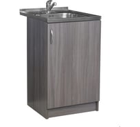 Тумба SANTREK 50х50, цвет дуб темный, ЛДСП 54535