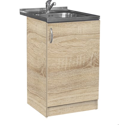 Тумба SANTREK 50х60, цвет дуб сонома, ЛДСП 303313