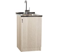 Тумба SANTREK 50х60, цвет ясень шимо светлый, ЛДСП 110405