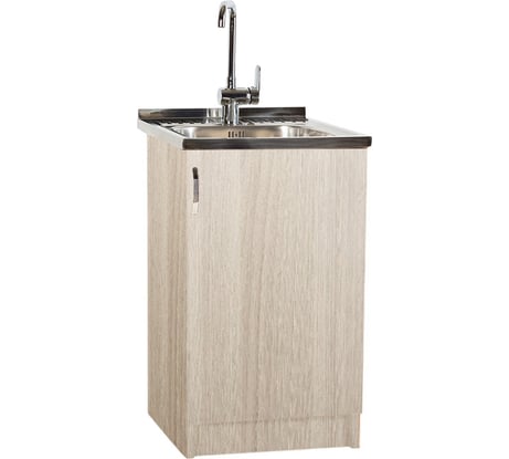 Тумба SANTREK 50х60, цвет ясень шимо светлый, ЛДСП 110405