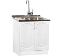 Тумба SANTREK 60х50, ясень белый, фасад МДФ 282748