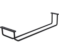 Держатель бокалов lemax однорядный, черный матовый MX-055 BL