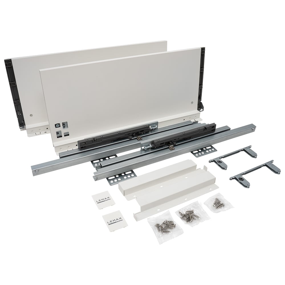 Комплект системы выдвижения Lemax PROF lembox push-to-open, h=199, 500 ...