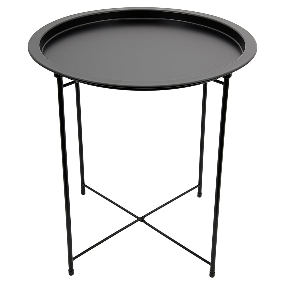 Складной металлический столик Вещицы 470х470х500, черный Org-15 ...