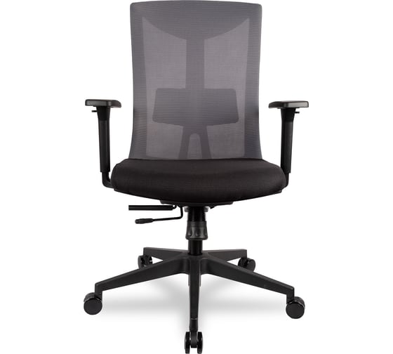 Кресло College CLG-428 MBN-B Grey