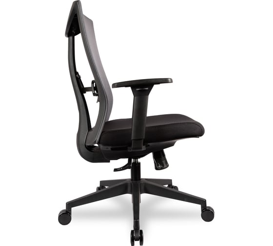 Кресло College CLG-428 MBN-B Grey