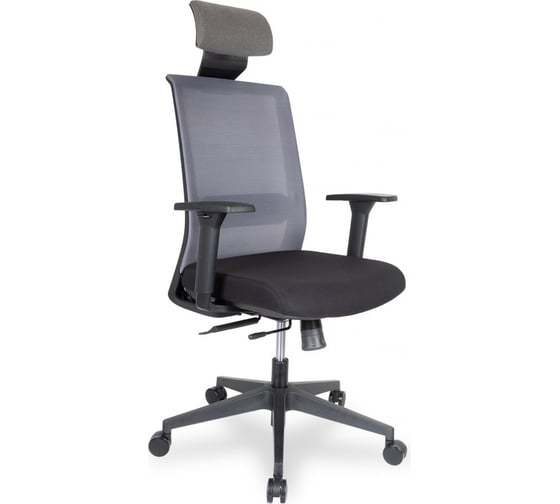 Кресло College CLG-429 MBN-B Grey