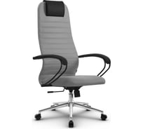 Кресло МЕТТА su-b-10, подлокотники 130, основание 009, светло-серый/светло-серый z313637549