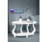 Журнальный стол Мебелик Овация М ЛАЙТ, белый 8135 6