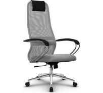 Кресло МЕТТА su-b-8, подлокотники 131, основание 009, светло-серый/светло-серый z313634098