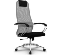 Кресло МЕТТА su-b-8, подлокотники 131, основание 009, светло-серый z313634067