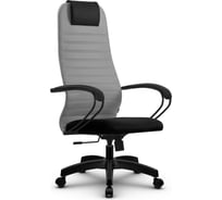 Кресло МЕТТА su-b-10, подлокотники 130, основание 001, светло-серый z312468632