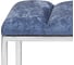 Банкетка GreenWeen ALBA каркас н/ж сталь, сидение шенилл цвет Steel Blue, Bulon, 1100x400x450 GW-ALBA-NER-SBLUE-110-BL 8