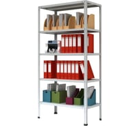 Металлический стеллаж Cobalt p мс 255 с 5-ю полками, 1000x500x2000 125434