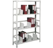 Металлический стеллаж Cobalt p мс 234 с 4-мя полками, 1000x300x2000 125428