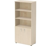 Шкаф для документов ООО Комус IN Рондо L Ш25 22/16 804x450x1800, береза 1629868