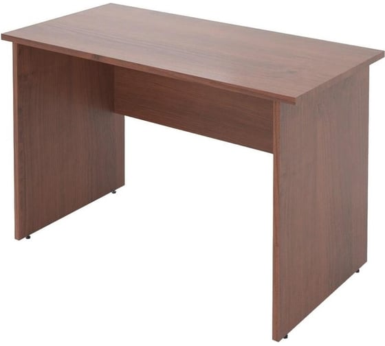 Письменный стол ООО Комус IN Рондо L 22/16 1200x600x755, орех 1629849 1