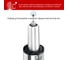 Газлифт для кресла Комус Мебель 140/225 черный, 3 класс 700731 4