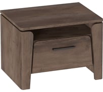 Тумба Мебельград Мальта спальня, с ящиком, таксония 54622_1