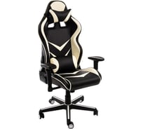 Компьютерное кресло Woodville racer черное/бежевое 1857