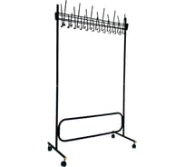 Вешалка ООО Комус TI_гардеробная СКР черная на колесиках 57858