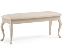 Банкетка Woodville хиль дуб сонома, ткань бежевая 515159