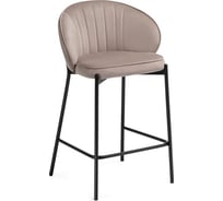 Барный стул Woodville нейл латте черный 528461