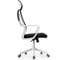 Компьютерное кресло Woodville golem black/white 15333 4