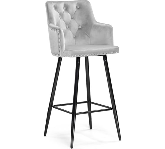 Барный стул Woodville ofir light gray 15045