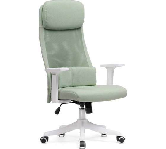 Компьютерное кресло Woodville salta light green/white 15396