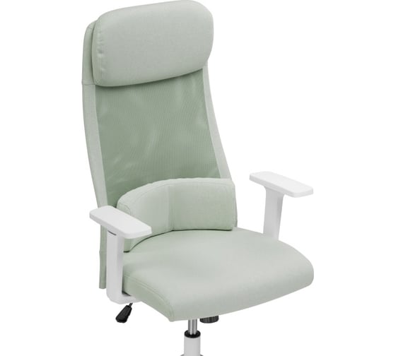 Компьютерное кресло Woodville salta light green/white 15396