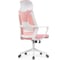 Компьютерное кресло Woodville golem pink/white 15334 4