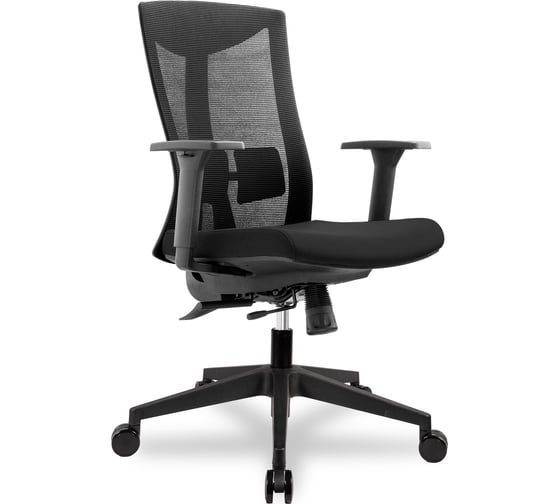 Кресло College CLG-428 MBN-B Black