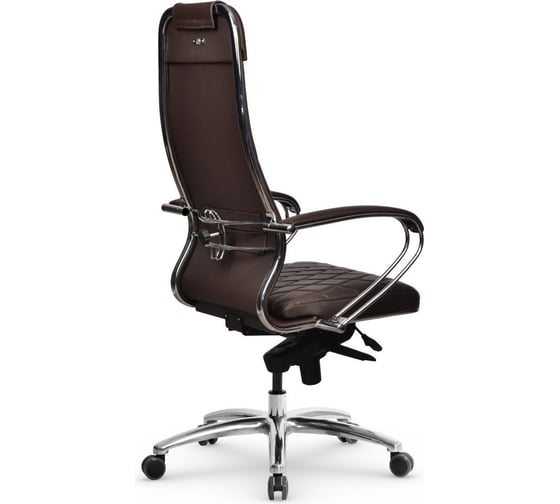 Кресло МЕТТА samurai kl-1.04 mpes, темно-коричневый, m-edition z312295405